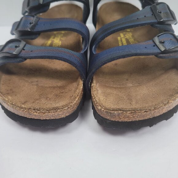 Birkenstock Papillio Ellice 3 Unisex Blue Strap Sandal US Size Wo's 6 Men's 4 - Picture 7 of 11